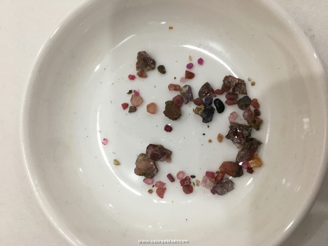 These gemstones that we got just in 5 minutes of searching